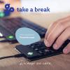 R-GO Tools Numpad Break Bluetooth®, bezdrátový číselná klávesnice ergonomická, Tiché klávesy černá