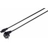 Sygonix SY-5043498 notebook síťový kabel černá 3.00 m