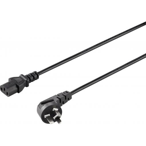 Sygonix SY-5042712 IEC kabel černá 2.00 m