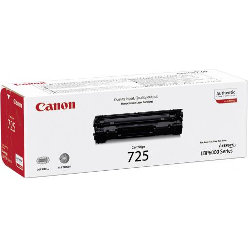 Canon Toner 725 originál samotný modul černá 1600 Seiten 3484 B 002