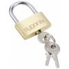 Sygonix SY-5045288 visací zámek 29.8 mm částečně se stejným uzavíráním zlatožlutá na klíč