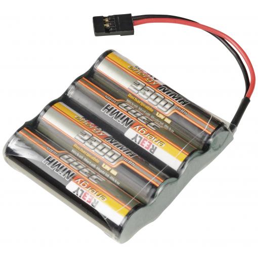 Reely akupack NiMH (modelářství) 4.8 V 2300 mAh Počet článků: 4 AA Side by Side zásuvka JR