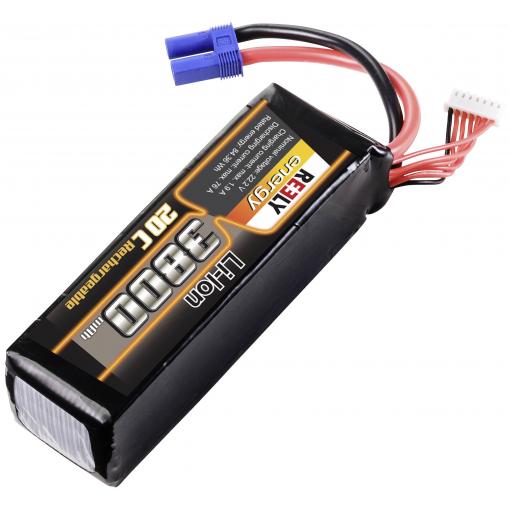 Reely RE-7853478 akupack Li-Ion (modelářství), 22.2 V, 3800 mAh, články 6, 20 C, Softcase, EC5