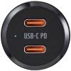 VOLTCRAFT VC-PD40W-2C USB nabíječka, USB Power Delivery (USB-PD) , 2x USB-C®, 40 W, Dodávka energie, černá