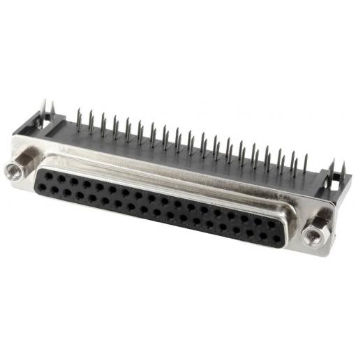 Connfly DS1037-01-37FNAKT74 DS1037-01-37FNAKT74 D-SUB zásuvková lišta Pólů: 37 pájecí piny 1 ks Tray