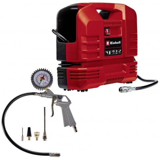 Einhell TC-AC 190 OF Set, 4020660, kompresor, 8 bar, 1 válec