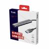 Trust 24947 USB Hub 1 + 4 porty USB-A USB 3.2 Gen1 5 GBit/s tmavě šedá Halyx-4-port