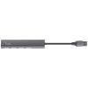 Trust 24947 USB Hub 1 + 4 porty USB-A USB 3.2 Gen1 5 GBit/s tmavě šedá Halyx-4-port
