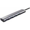 Trust 24947 USB Hub 1 + 4 porty USB-A USB 3.2 Gen1 5 GBit/s tmavě šedá Halyx-4-port