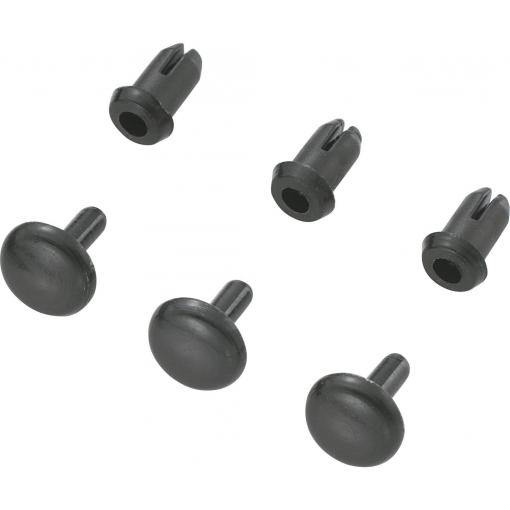 TRU COMPONENTS TC-SRR-355K203 TC-10820808 rozpínací nýt Ø otvoru 3 mm černá 1000 ks