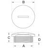 TRU COMPONENTS TC-10820748 TC-MSPR25203 záslepka M25 polyamid černá 100 ks