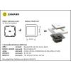 Ehmann 6560x0000 USB nabíjecí zásuvka do zdi bílá