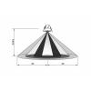 Sygonix SY-5251906 na strop, vestavné stropní detektor pohybu 360 ° relé bílá IP65