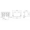 econ connect pinová lišta (standardní) 4, rozteč 5.08 mm, FK05PW, 1 ks Bulk