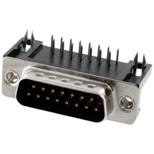 Connfly DS1037-01-15MNBKT7 DS1037-01-15MNBKT7 D-SUB kolíková lišta Pólů: 15 pájecí piny 1 ks Tray