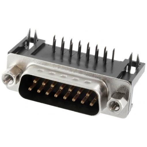 Connfly DS1037-01-15MNAKT74 DS1037-01-15MNAKT74 D-SUB kolíková lišta Pólů: 15 pájecí piny 1 ks Tray