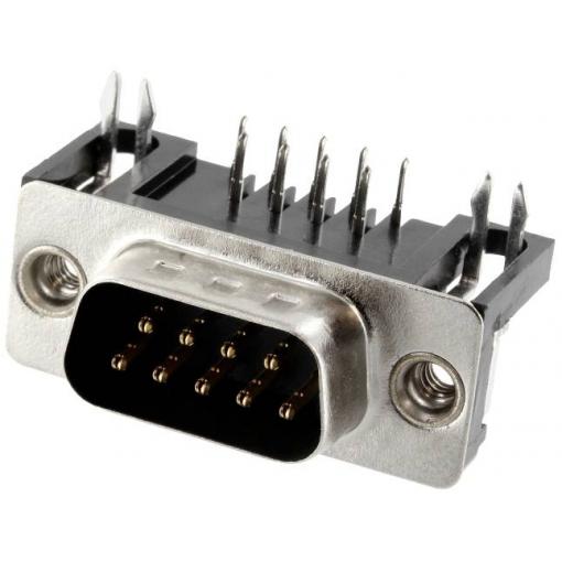 Connfly DS1037-09MNBKT7-0CC DS1037-09MNBKT7-0CC D-SUB kolíková lišta Pólů: 9 pájecí piny 1 ks Tray