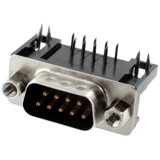 Connfly DS1037-01-09MNAKT74 DS1037-01-09MNAKT74 D-SUB kolíková lišta Pólů: 9 pájecí piny 1 ks Tray