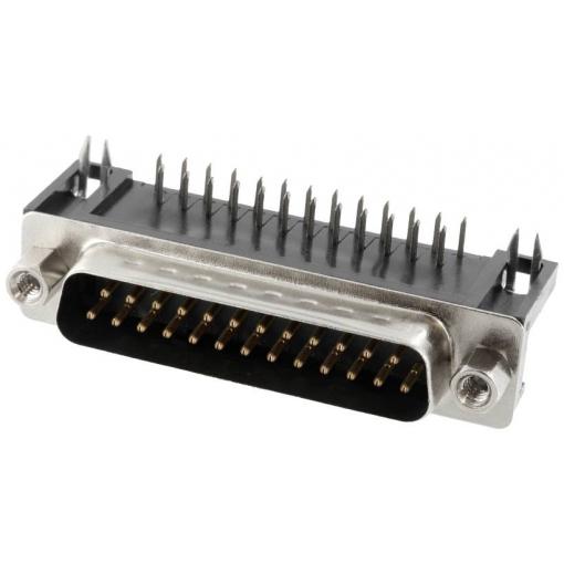 Connfly DS1037-01-25MNAKT74 DS1037-01-25MNAKT74 D-SUB kolíková lišta Pólů: 25 pájecí piny 1 ks Tray