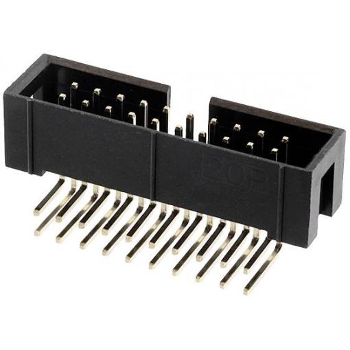 Connfly pinová lišta (standardní) Počet řádků: 2 Počet kontaktů v řadě: 10 DS1013-20RSIB-B-0 1 ks Tray