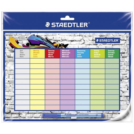 Staedtler nástěnný kalendář Stundenplan 641 SP2 1 týden/1 strana 1 ks