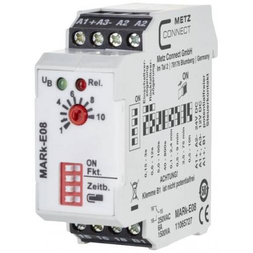 Metz Connect MARk-E08 11065727 časové relé, 250 V/AC, 6 A, 1 ks