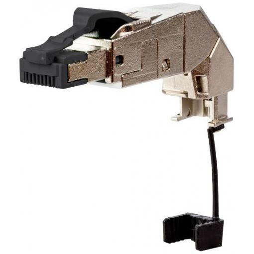 Metz Connect 130E405042-E, zástrčka RJ45, zástrčka, černá, 1 ks