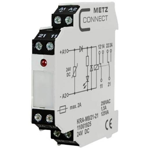 Spojovací modul 24 V/DC (max) 2 přepínací kontakty Metz Connect 11061925 1 ks