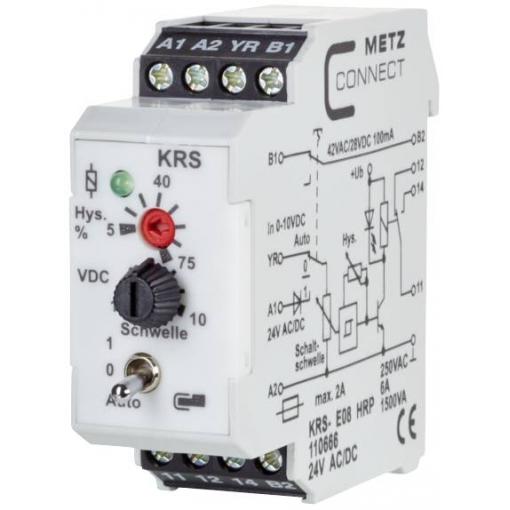 spínač prahové hodnoty Metz Connect 110666 110666, 1 ks