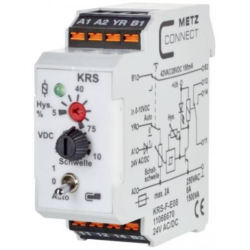 spínač prahové hodnoty Metz Connect 11066670 11066670, 1 ks