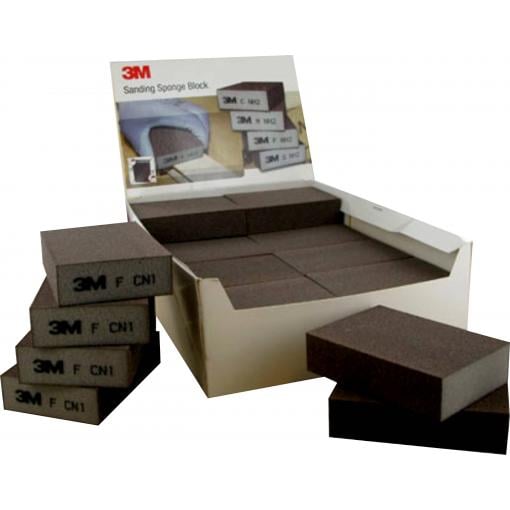 3M 68028 Abrazivní houba (d x š x v) 100 x 68 x 26 mm 100 ks