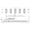 econ connect kabelové pouzdro 6, rozteč 2 mm, H22H6, 1 ks Bulk