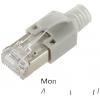 econ connect, MPL88C6AR, zástrčka RJ45, RJ45, CAT 6A, piny:8P8C, 1 ks