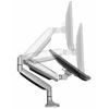 SpeaKa Professional rameno na monitory SP-MM-920 1 Displej: (s) 33,0 cm (13) - 81,3 cm (32) stříbrná nakláněcí, naklápěcí, nastavitelná výška, otočný