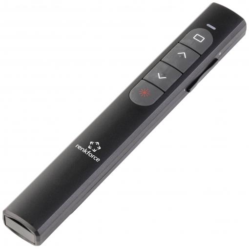 Renkforce RF-5253052 bezdrátový prezentér vč. laserového ukazovátka