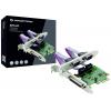 Conceptronic SPC01G 1 + 2 porty sériová/paralelní zásuvná karta PCI-Express, paralelní (IEEE 1284), sériové (9pólové) PCIe