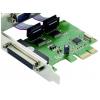 Conceptronic SPC01G 1 + 2 porty sériová/paralelní zásuvná karta PCI-Express, paralelní (IEEE 1284), sériové (9pólové) PCIe