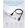 GrauGear G-AD-ETC-10G 1 port USB-C® 3.1 Gen2 karta rozhraní USB-C™ (USB 3.2 Gen 2) PCI