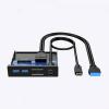 GrauGear G-MP01CR USB Hub 6 portů USB-A, USB-C®, SD, microSD USB 3.0 5 GBit/s černá G-MP01CR