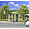 Kibri 37125 N Autobusová zastávka s plochou střechou