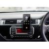 Renkforce RF-5385148 upevnění na ventilační mřížku držák mobilního telefonu do auta otočné o 360° vhodný pro šířku: 55 - 85 mm 3.35 - 6.3 palec