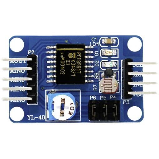 Iduino ME702 analogově-digitální převodník RS232 ME702