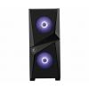 Micro Star International Computer MAG Forge 100M midi tower PC skříň černá, transparentní