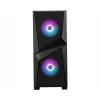 Micro Star International Computer MAG FORGE 100R midi tower PC skříň černá, transparentní