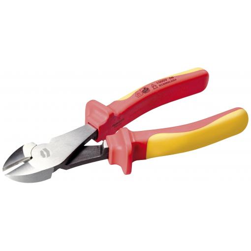 TOOLCRAFT TO-8096811 VDE silové boční štípací kleště s fazetou 180 mm
