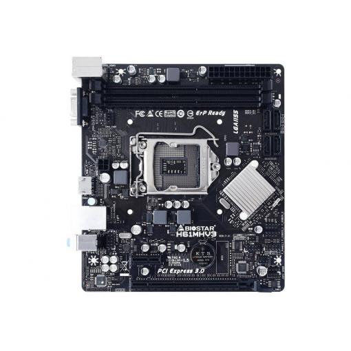 BioStar H61MHV3 Základní deska Socket (PC) Intel® 1155 Tvarový faktor Micro-ATX Čipová sada základní desky Intel® H61