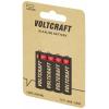 VOLTCRAFT Industrial LR03 mikrotužková baterie AAA alkalicko-manganová 1350 mAh 1.5 V 4 ks