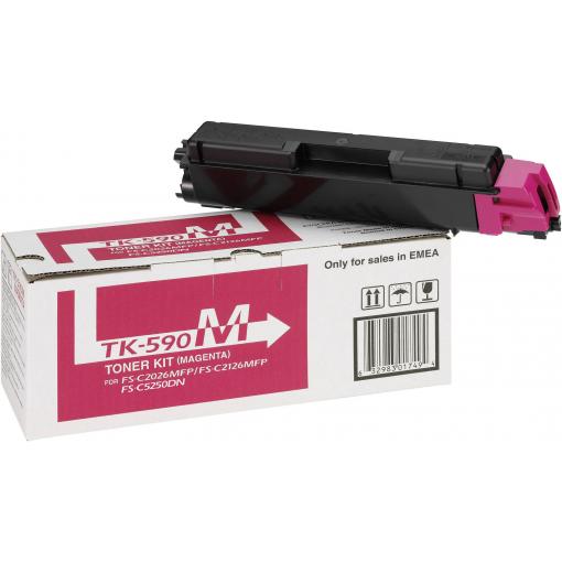 Kyocera Toner TK-590M originál purppurová 5000 Seiten 1T02KVBNL0