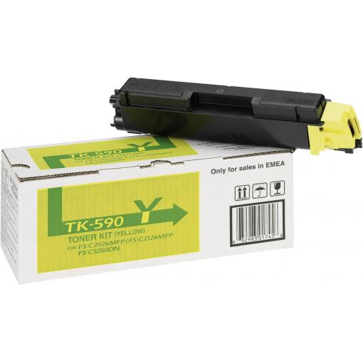Kyocera Toner TK-590Y originál žlutá 5000 Seiten 1T02KVANL0