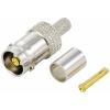 TRU COMPONENTS TC-9920756 BNC konektor zásuvka, rovná 50 Ω 1 ks